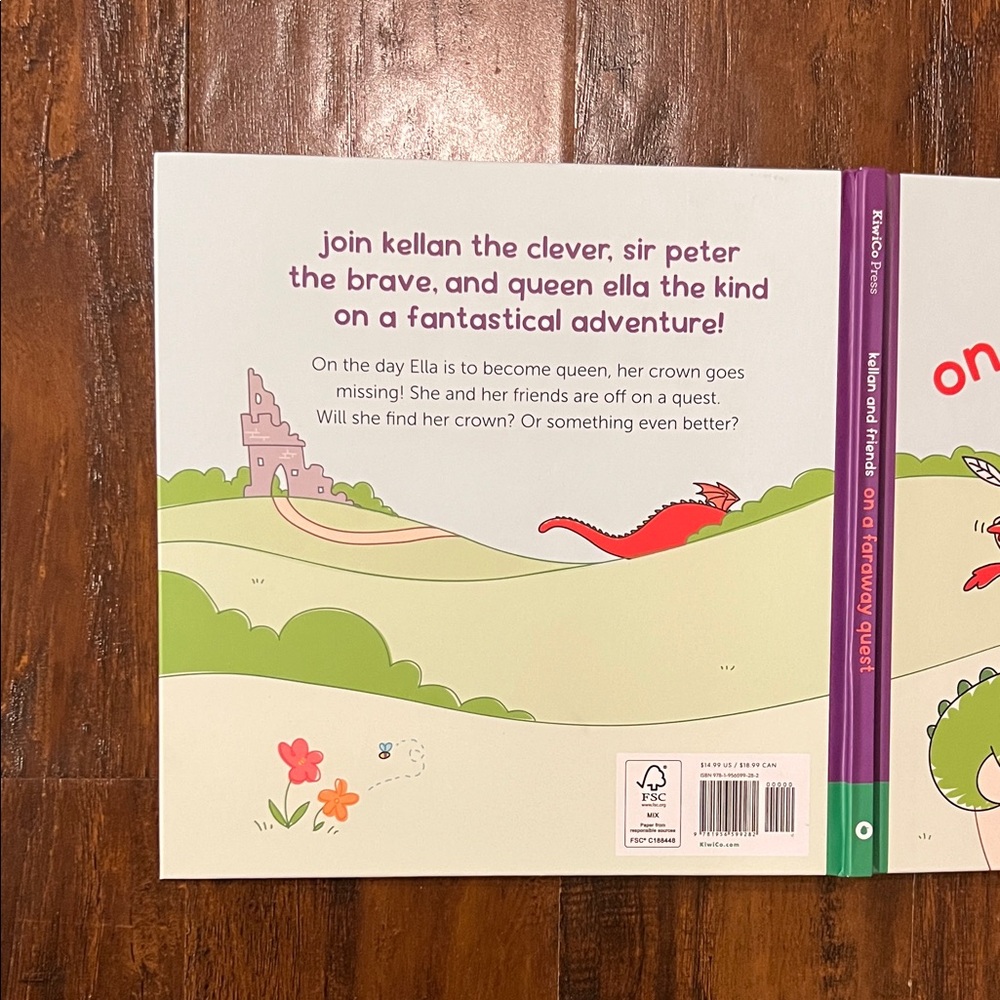 5/$10 Kids Picture Book | Kellan and Friends On a Faraway Quest - Picture 4 of 6
